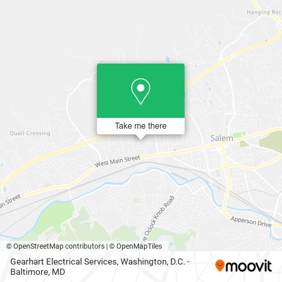 Gearhart Electrical Services map