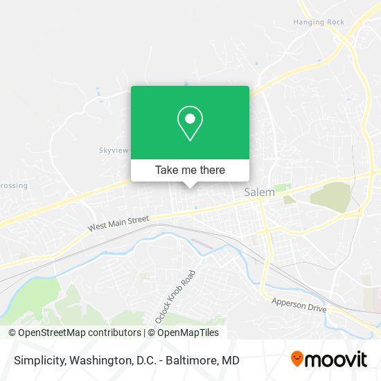 Simplicity map