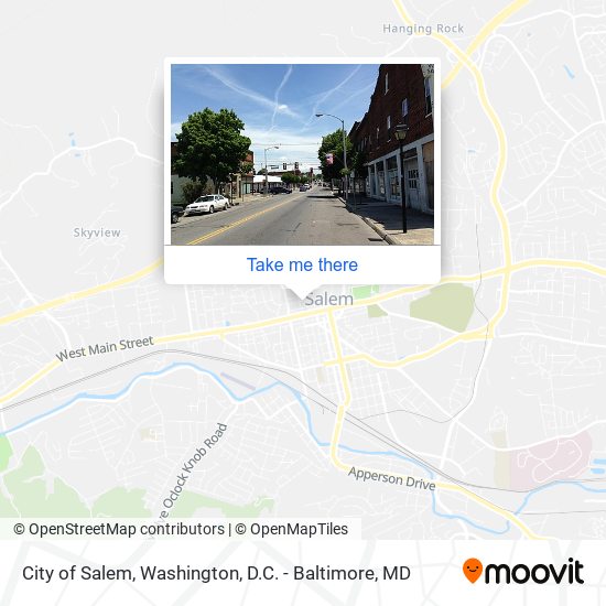 City of Salem map