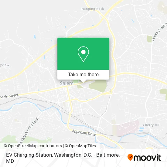 EV Charging Station map