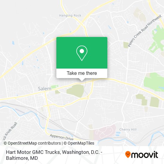 Mapa de Hart Motor GMC Trucks