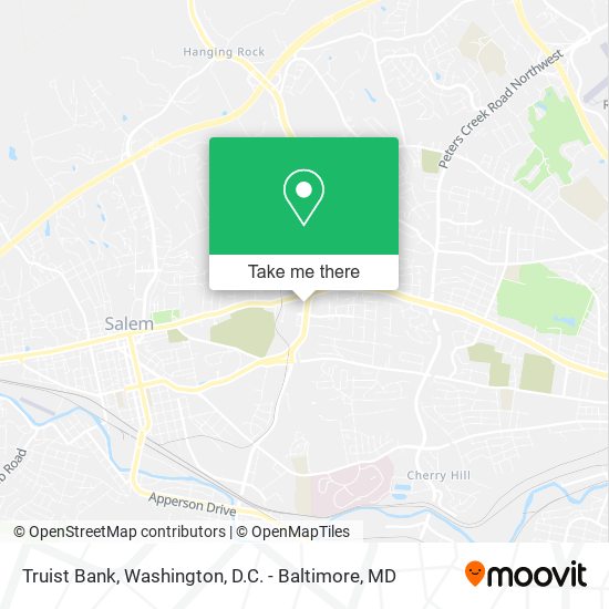 Truist Bank map