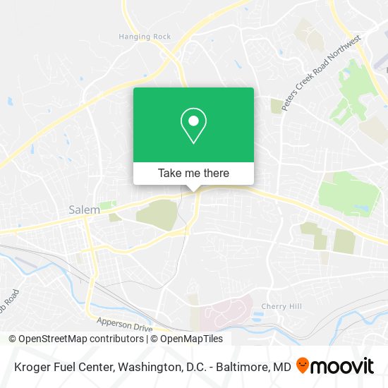 Mapa de Kroger Fuel Center