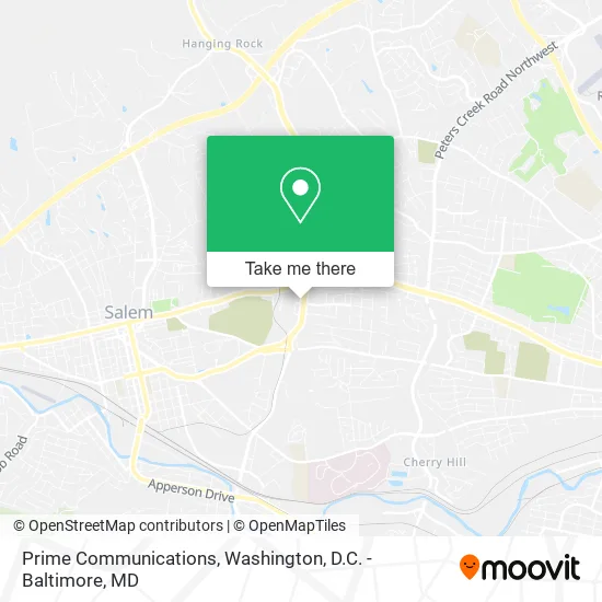 Mapa de Prime Communications