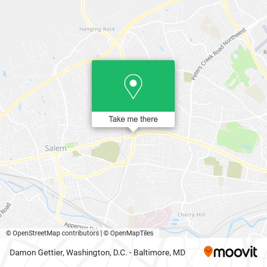 Damon Gettier map