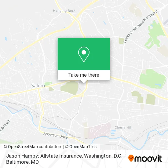 Mapa de Jason Hamby: Allstate Insurance