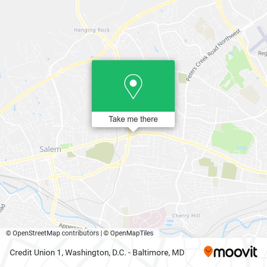 Credit Union 1 map