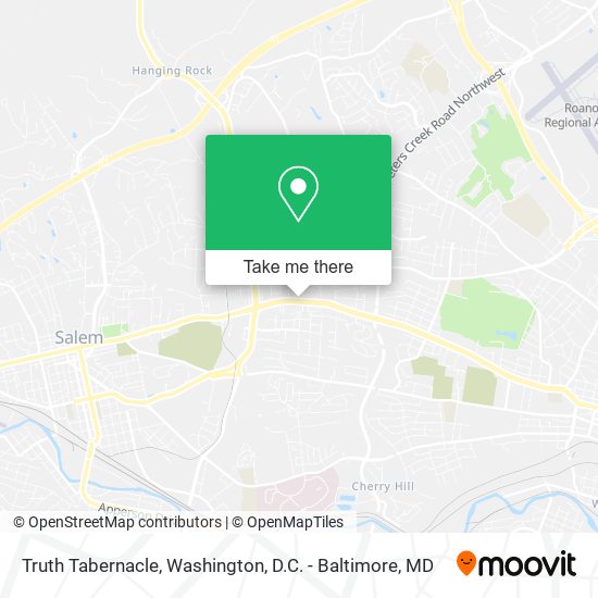 Mapa de Truth Tabernacle