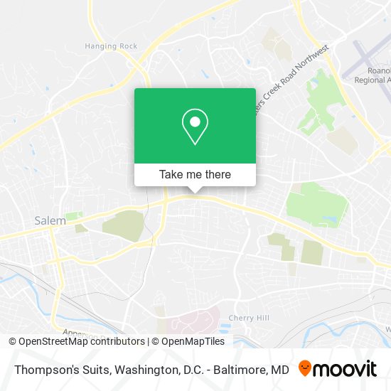 Thompson's Suits map