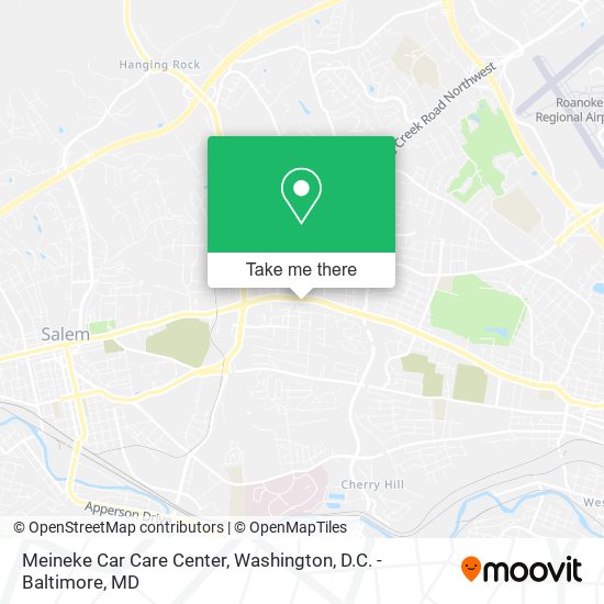 Meineke Car Care Center map