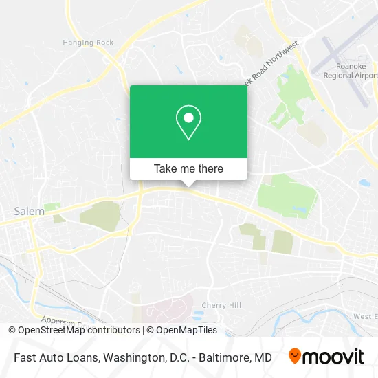 Mapa de Fast Auto Loans
