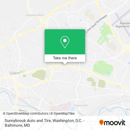 Mapa de Sunnybrook Auto and Tire