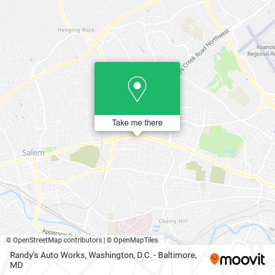 Mapa de Randy's Auto Works
