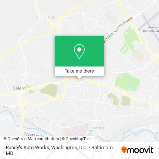 Mapa de Randy's Auto Works
