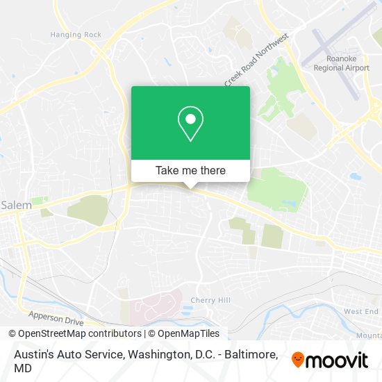 Mapa de Austin's Auto Service