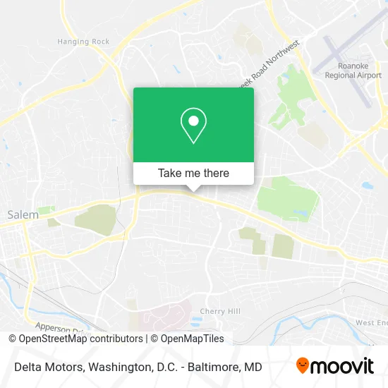 Delta Motors map
