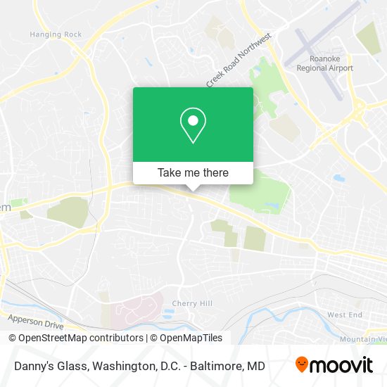 Danny's Glass map