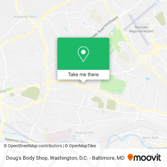 Mapa de Doug's Body Shop