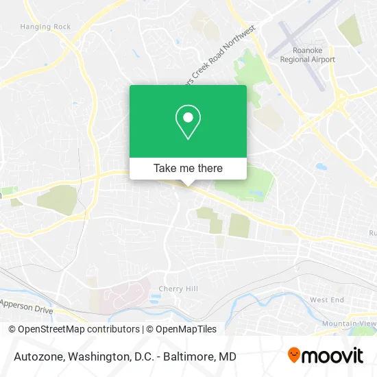 Autozone map