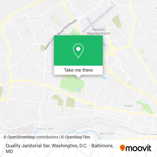 Quality Janitorial Ser map