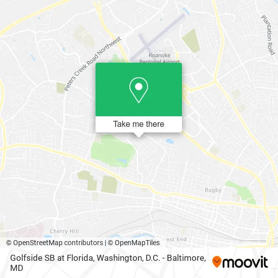 Golfside SB at Florida map