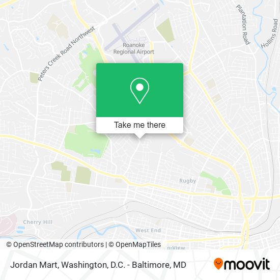 Mapa de Jordan Mart