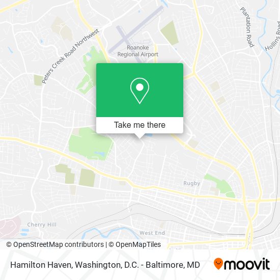Mapa de Hamilton Haven