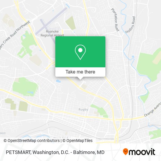 PETSMART map