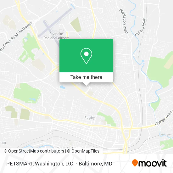 Mapa de PETSMART