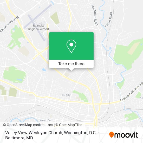 Mapa de Valley View Wesleyan Church