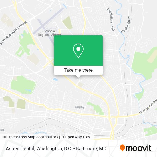 Aspen Dental map