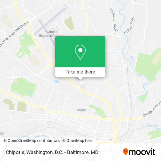 Mapa de Chipotle