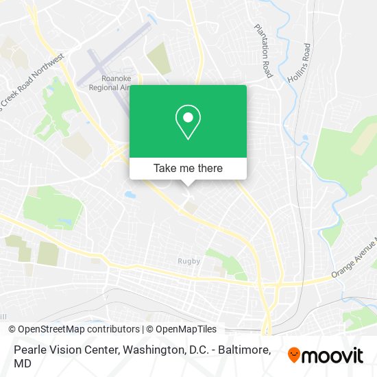 Pearle Vision Center map