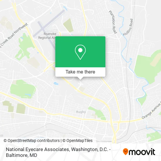 Mapa de National Eyecare Associates