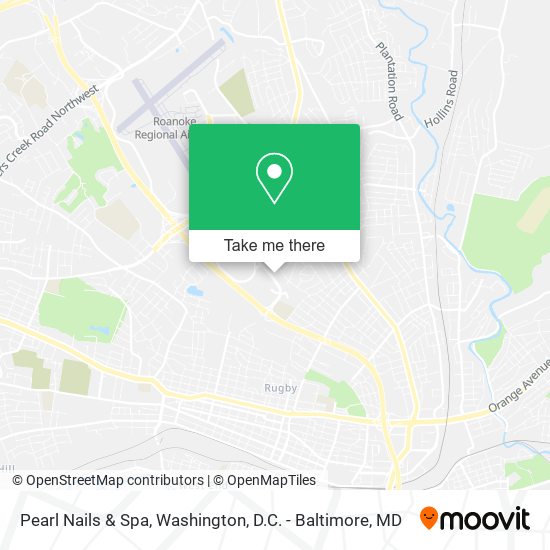 Pearl Nails & Spa map