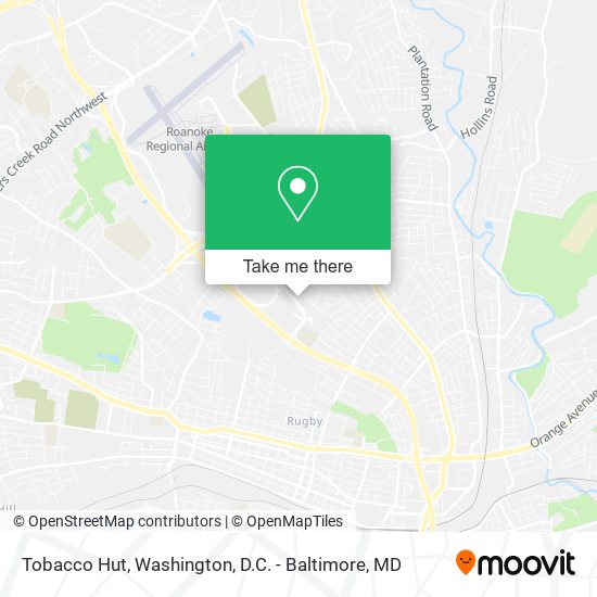 Tobacco Hut map