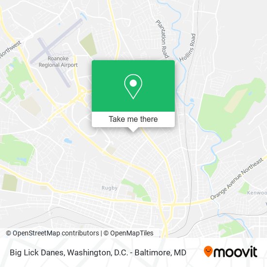 Big Lick Danes map