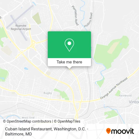Cuban Island Restaurant map