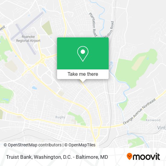 Truist Bank map