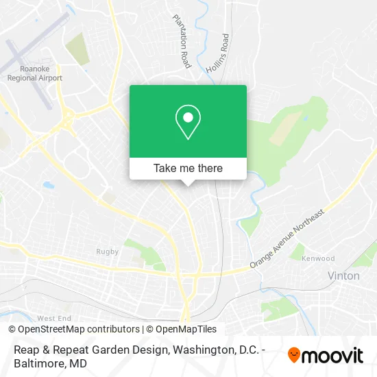 Reap & Repeat Garden Design map