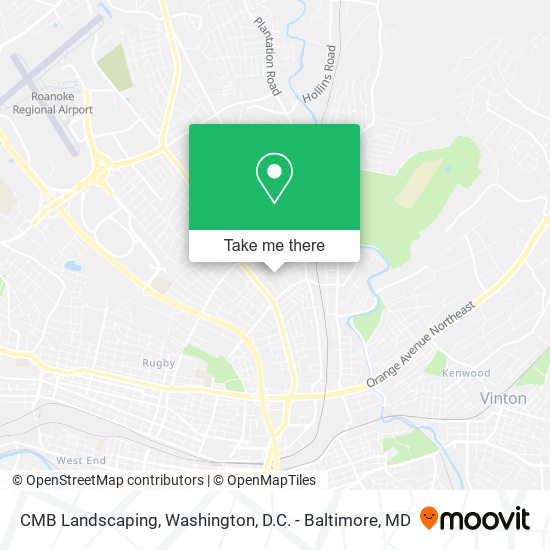 CMB Landscaping map