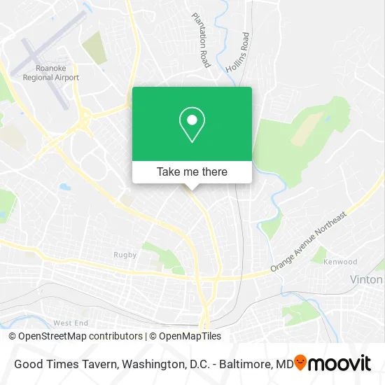 Good Times Tavern map