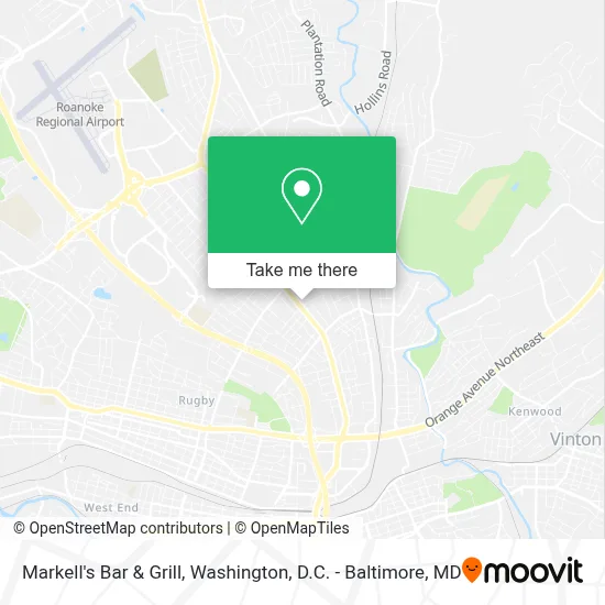 Markell's Bar & Grill map