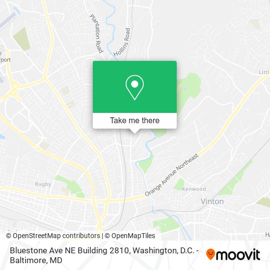 Mapa de Bluestone Ave NE Building 2810