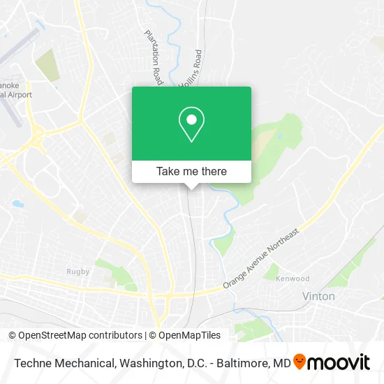 Techne Mechanical map