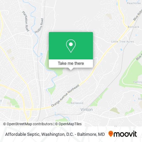Affordable Septic map