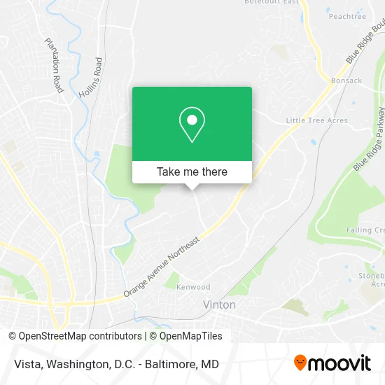 Vista map