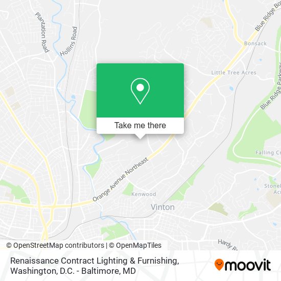 Mapa de Renaissance Contract Lighting & Furnishing