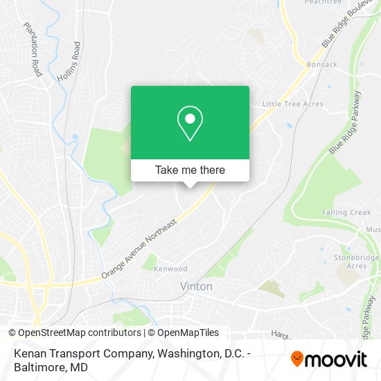 Kenan Transport Company map