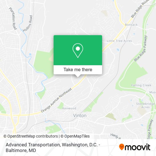 Advanced Transportation map